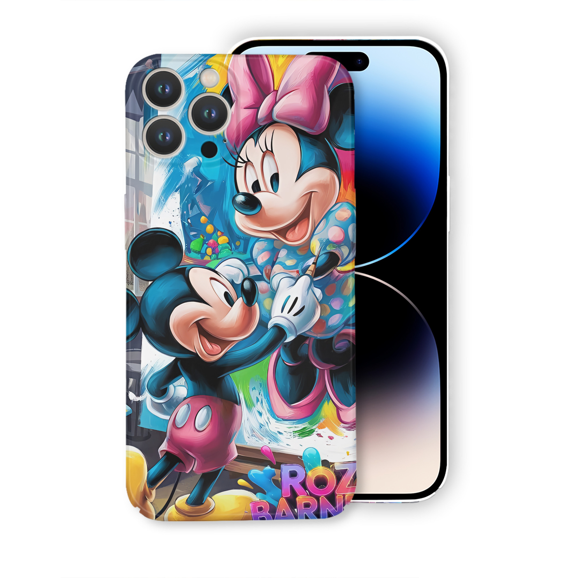 （画像用） ミッキーマウス Mickey Mouse 【iPhone 14シリーズ対応】ハードケース